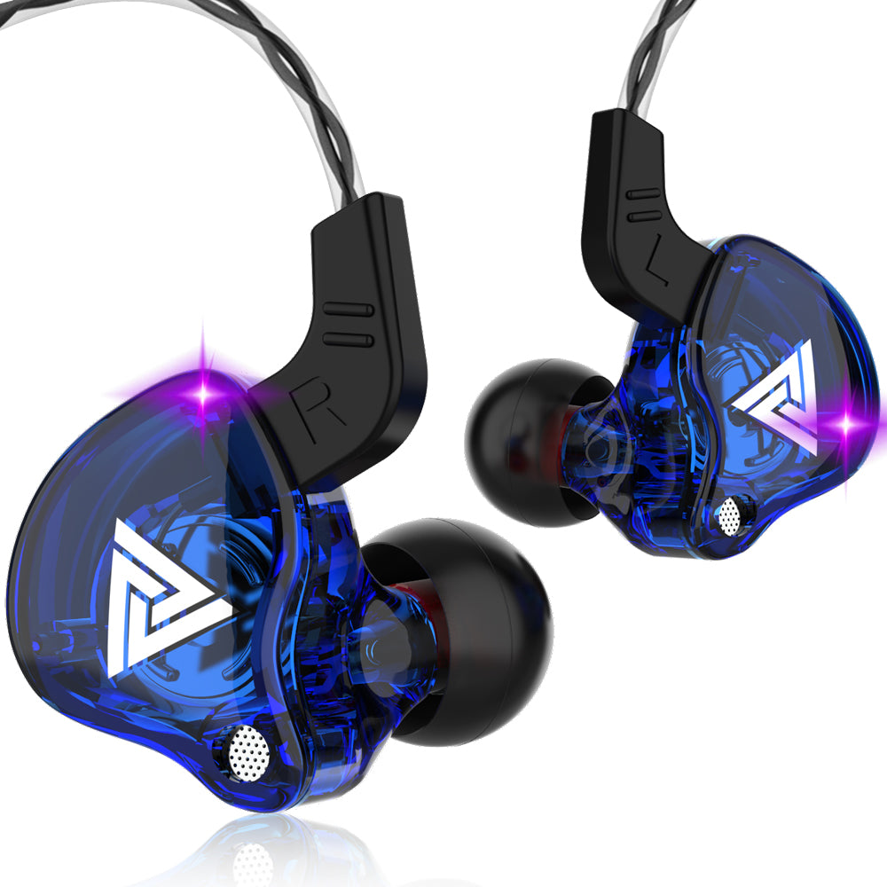 QKZ AK6 3.5mm Wired In-ear Earphone Heavy Bass Stereo Wire Control Mic Headset QKZ AK6 3.5mm Wired In-ear Earphone Heavy Bass Stereo Wire Control Mic Headset